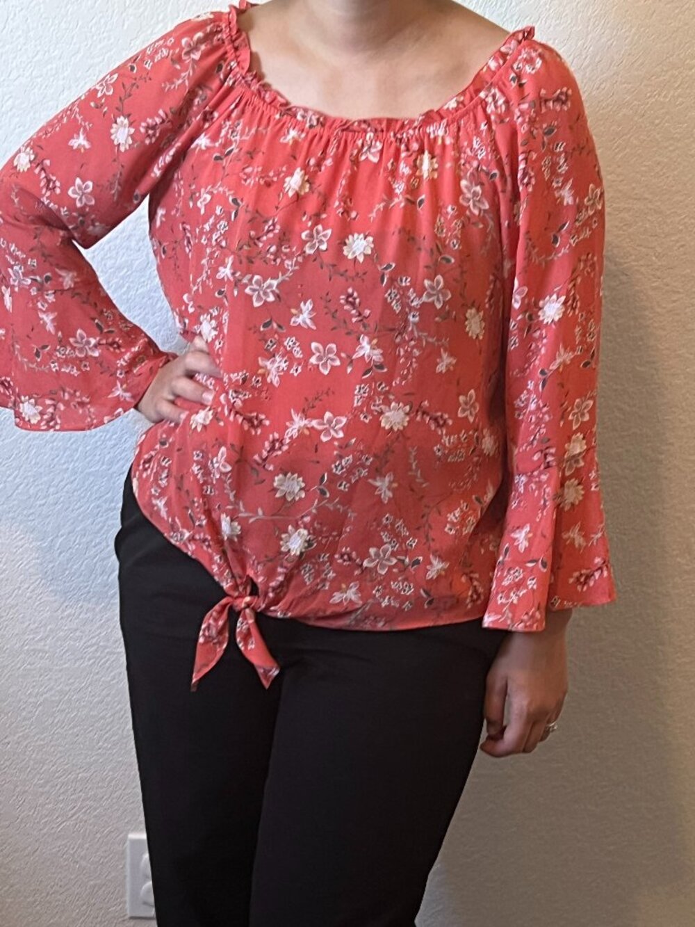 BCX CORAL BLOUSE